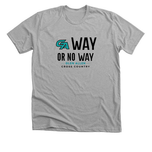 GA Way XC, a Athletic Heather Premium Unisex Tee