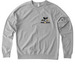 Roam & Refuel Shark Tooth Modern Crew, a Granite Grey Heather Allmade Organic French Terry Crewneck Sweatshirt