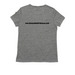 Bun Mom - Black, a Aluminum Grey Allmade Eco Triblend Women?s Tee (back-view)