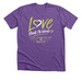 Katelyn's Crew, a Heather Team Purple Premium Unisex Tee