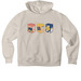 Rubato Juice Box Hoodie, a Dust Premium Heavyweight Pullover Hoodie