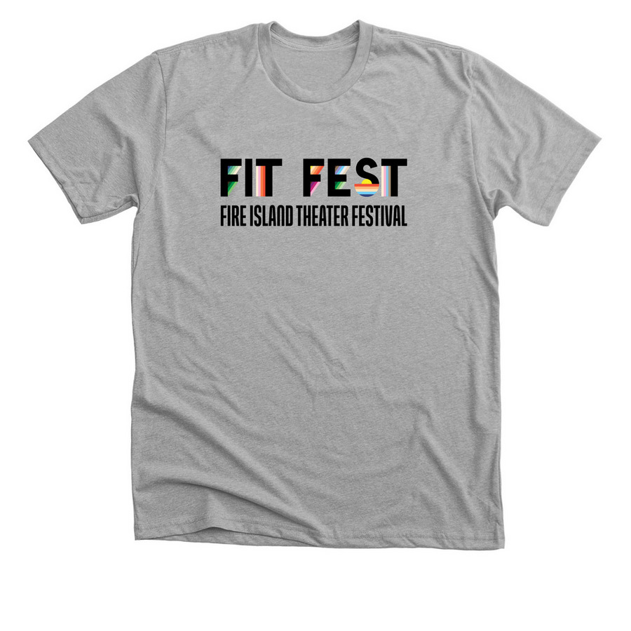 Fire Island Theater Festival, a Athletic Heather Premium Unisex Tee