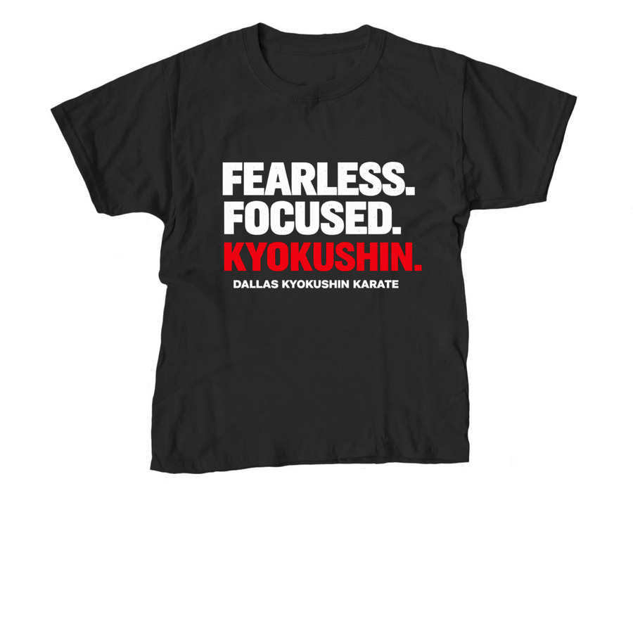 FEARLESS, a Black Youth Unisex Tee
