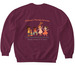 Mary Bridge Rehab SLC - Every Step (1), a Maroon Softstyle Crewneck Sweatshirt (back-view)