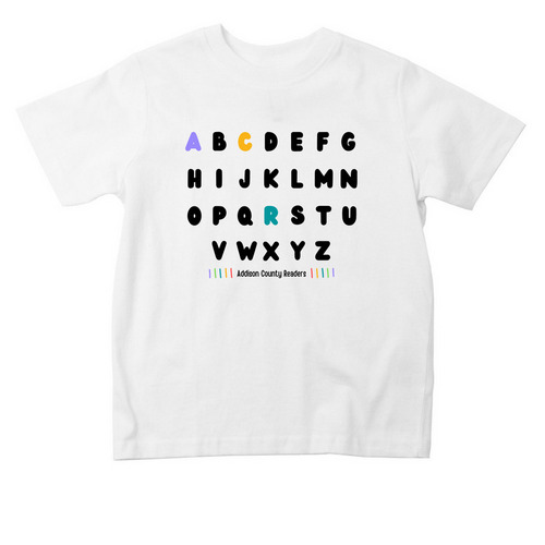 Toddler ABC ACR Shirt, a White Toddler Tee