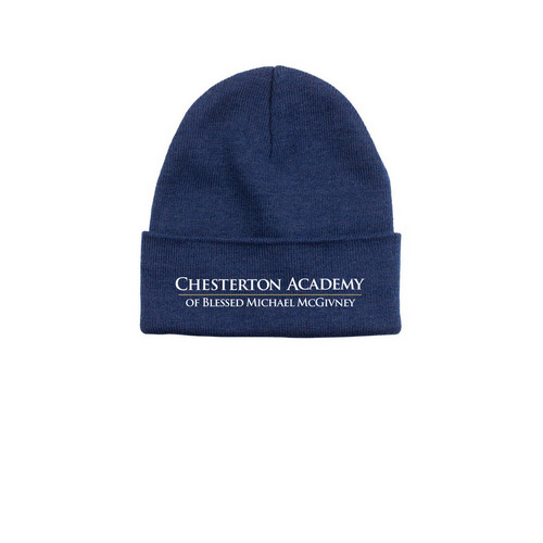 CABMM Winter Hat, a Azure Printed Base Camp Beanie