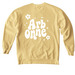 ARBONNE, a Butter Comfort Colors Crewneck Sweatshirt (back-view)