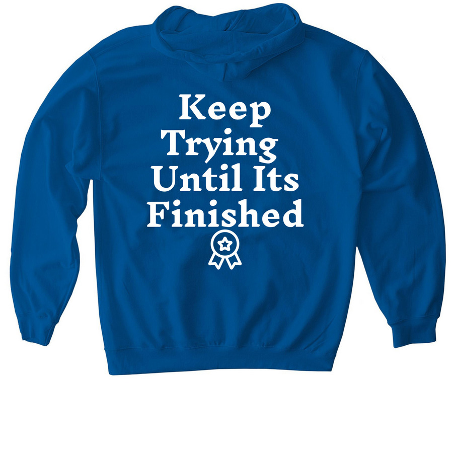 More Colors & Choices, a Royal Gildan Softstyle Pullover Hoodie (back-view)