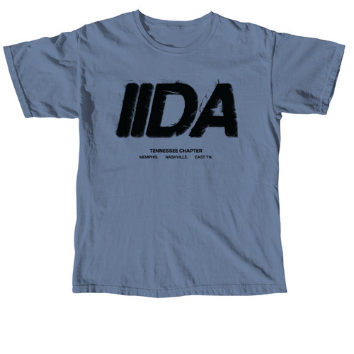 IIDA Tennessee - Black, a Blue Jean Comfort Colors Unisex Tee