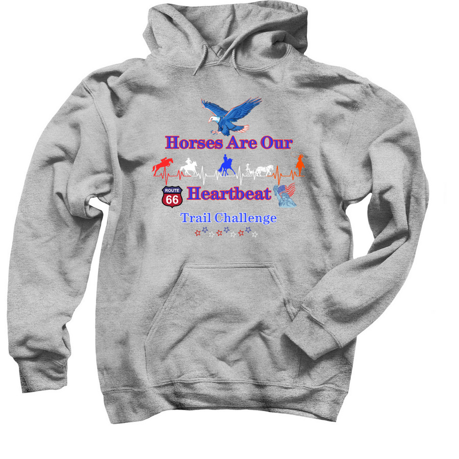 America The Beautiful Trail Challenge, a Sport Grey Pullover Hoodie