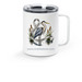 HERON TRAVEL MUG, a White Stainless Steel Travel Mug