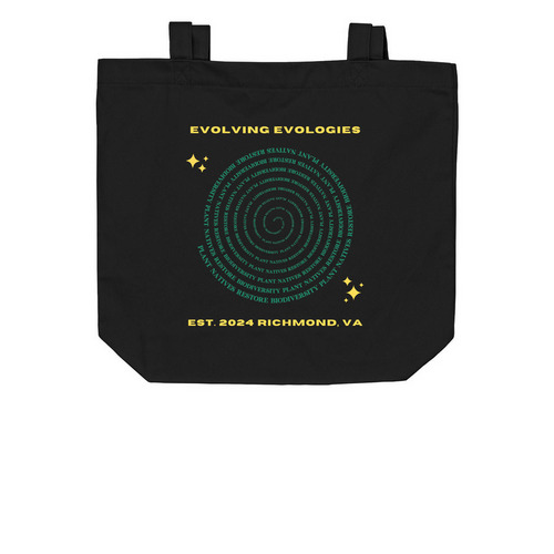 Hypnosis Tote, a Black Organic Cotton Tote Bag