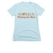 T-Shirts WWW HS Writing Contest Fundraiser, a Ice Blue Women's Slim Fit Tee