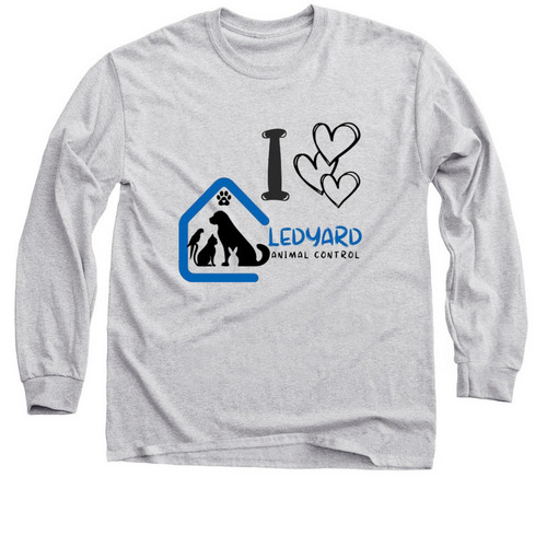 I Love Ledyard Animal Control, a Sport Grey Classic Long Sleeve Tee