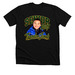TJS, a Solid Black Blend Premium Unisex Tee