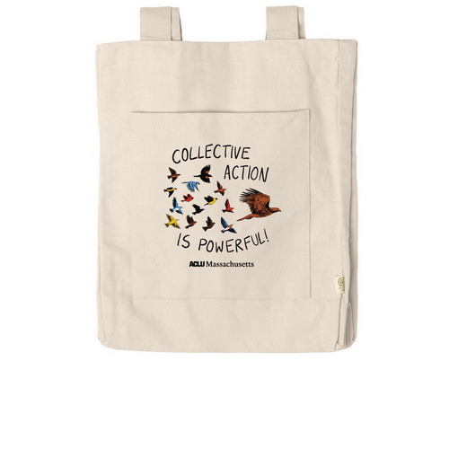 ACLUM Collective Action Tote, a Natural Reclaimist Everywhere Tote Bag
