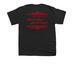 HELLO DOLLY 2026 Spring Musical, a Black Youth Unisex Tee (back-view)