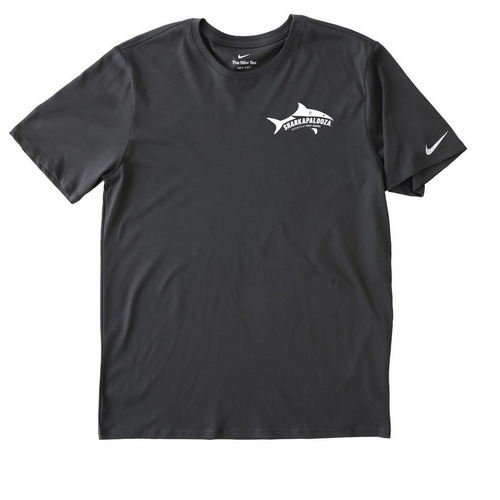 Sharkapalooza Nike Dri-FIT Jersey Blend Tee, a Anthracite Nike Dri-FIT Jersey Blend Performance Tee