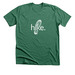 hike., a Heather Grass Green Premium Unisex Tee