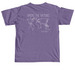 Mission Trip Fundraiser!, a Grape Comfort Colors Unisex Tee (back-view)