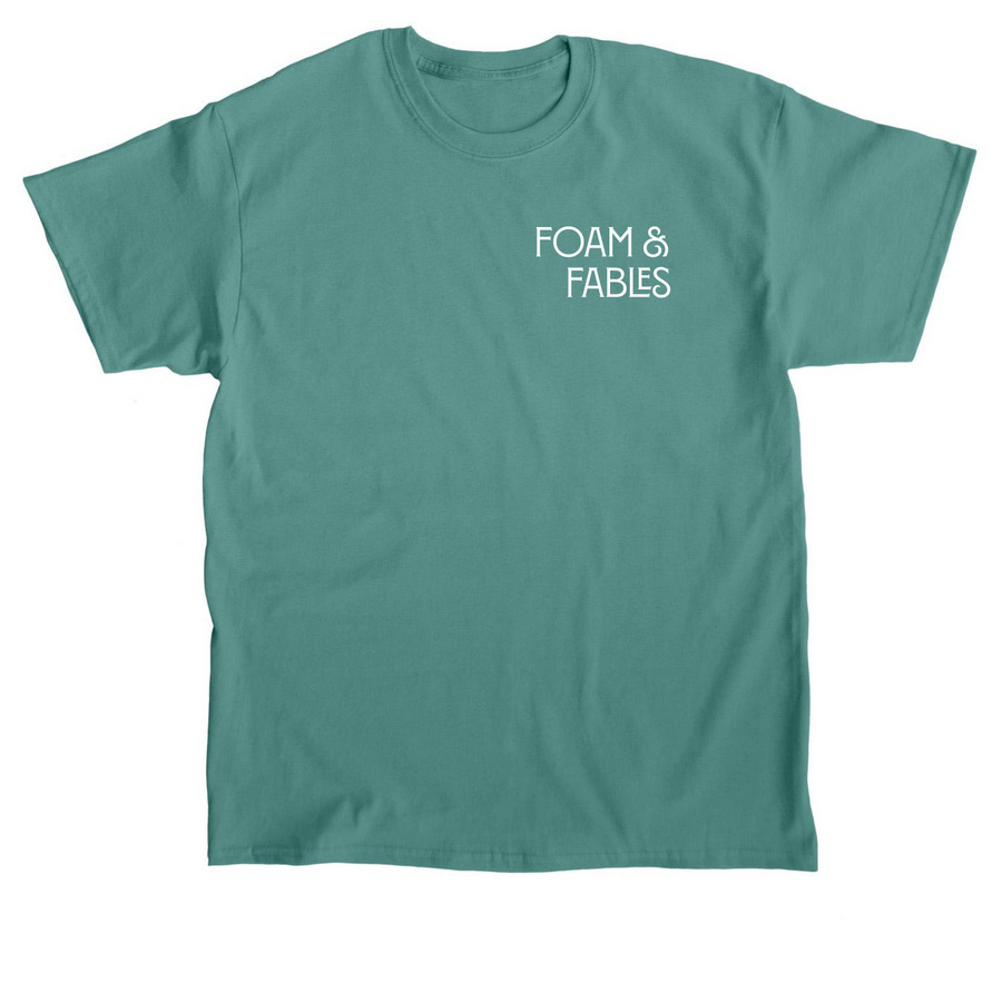 Foam & Fables, a Jade Dome Classic Unisex Tee