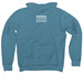 Summit CACNA1A, a Heather Deep Teal Premium Pullover Hoodie (back-view)