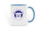 Out Of The Pits mug, a Light Blue Two-Tone Ceramic Mug