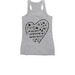 Aicardi Syndrome Awareness, a Athletic Heather Women's Racerback