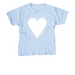 Kelsey's Warrior Heart!, a Light Blue Youth Unisex Tee