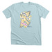 Pride 2026 Dove Design, a Heather Ice Blue Premium Unisex Tee