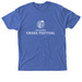 Classic Logo Tee, a Vintage Royal Triblend Unisex Tee