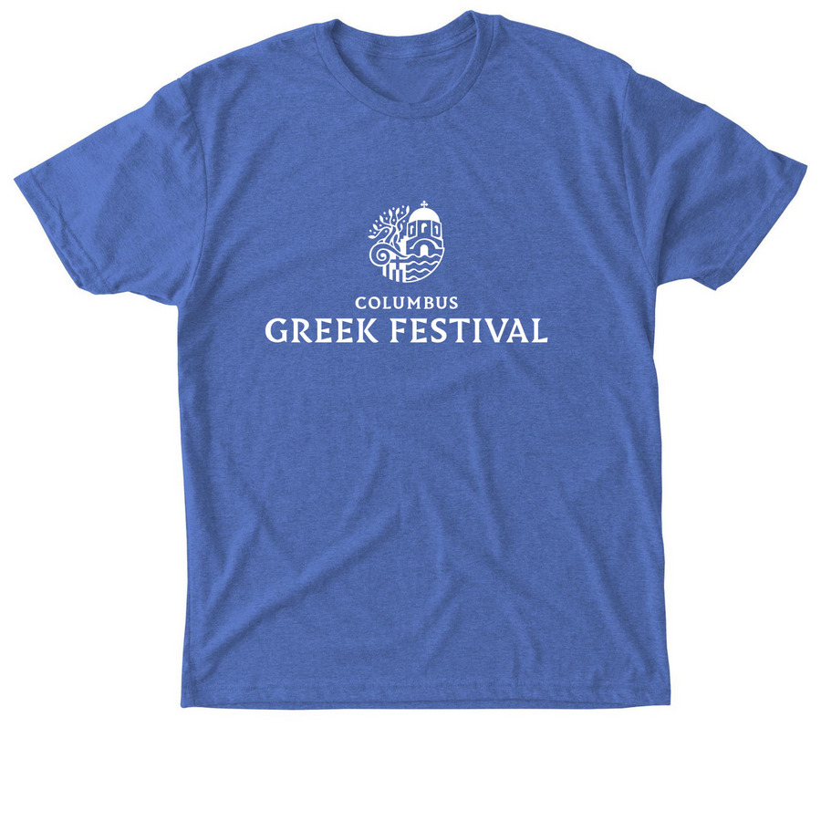 Classic Logo Tee, a Vintage Royal Triblend Unisex Tee