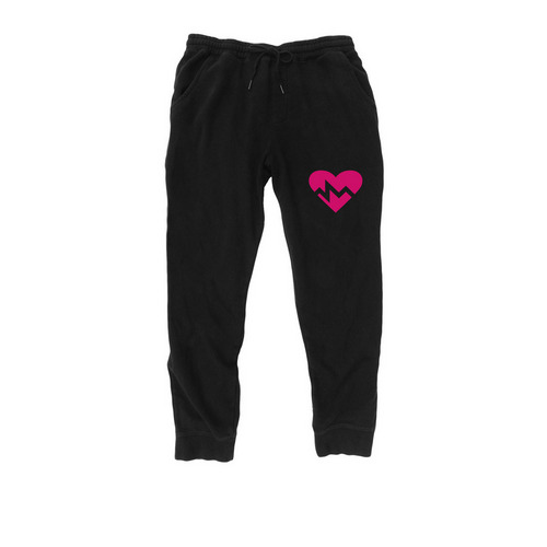 CharmEssentials, a Black Midweight Fleece Joggers