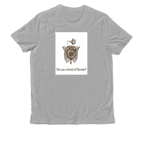 THE INNER CLOCKWORK, a Granite Grey Heather Allmade Organic Cotton Unisex Tee