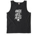 Bless Us Hell Rules, a Black Comfort Colors Tank Top