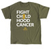 FIGHT CHILDHOOD CANCER, a Military Green Classic Unisex Tee