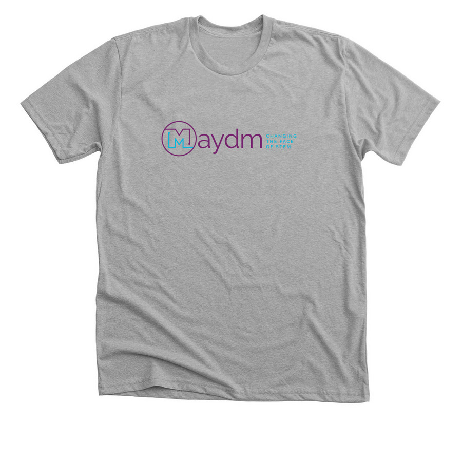 Maydm - I am the future of STEM, a Athletic Heather Premium Unisex Tee