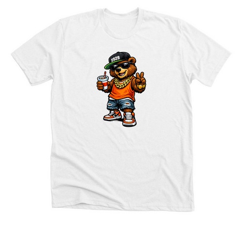 Summertime&nbsp;, a Solid White Blend Premium Unisex Tee