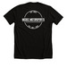 McGee Motorsports Premium T-Shirt, a Solid Black Blend Premium Unisex Tee (back-view)