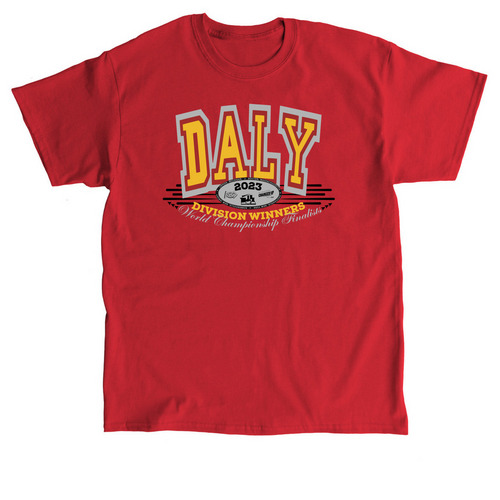 2023 FRC Daly Division Winners, a Red Classic Unisex Tee