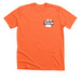 Vintage Pawprint, a Heather Orange Premium Unisex Tee