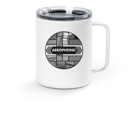 Aerophonic Travel&nbsp; Mug, a White Stainless Steel Travel Mug