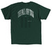 J Cole&nbsp;Kansas City Merch -&nbsp;The Let Out, a Forest Green Classic Unisex Tee (back-view)