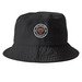 Ruby's Dog Lodge Logo Hat, a Black Printed Bucket Hat