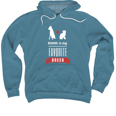 Noah's Rescue Inc, a Heather Deep Teal Premium Pullover Hoodie