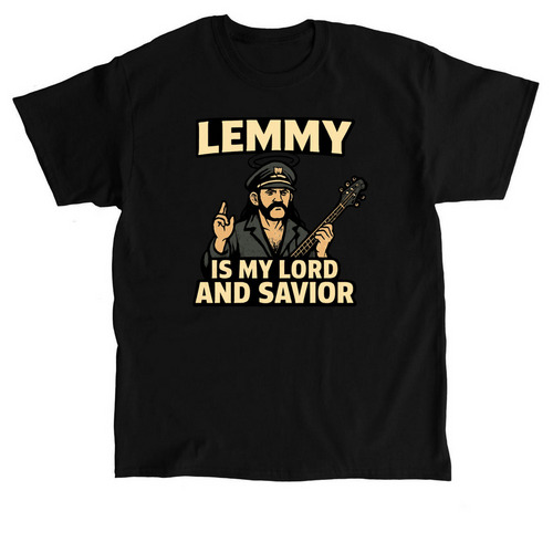Lemmy&nbsp;, a Black Classic Unisex Tee