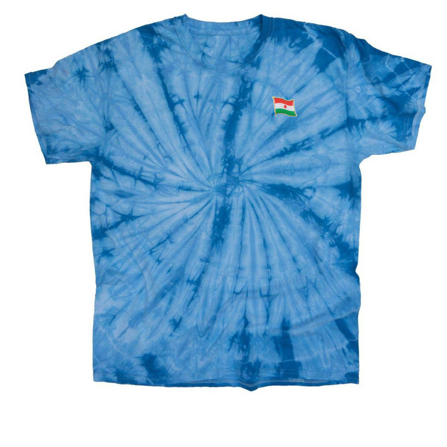 Niger Anti-NATO, a Baby Blue Classic Tie Dye Tee