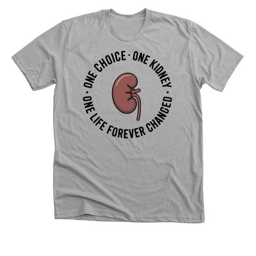One Choice, a Athletic Heather Premium Unisex Tee