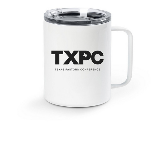 TXPC Travel Mug, a White Stainless Steel Travel Mug