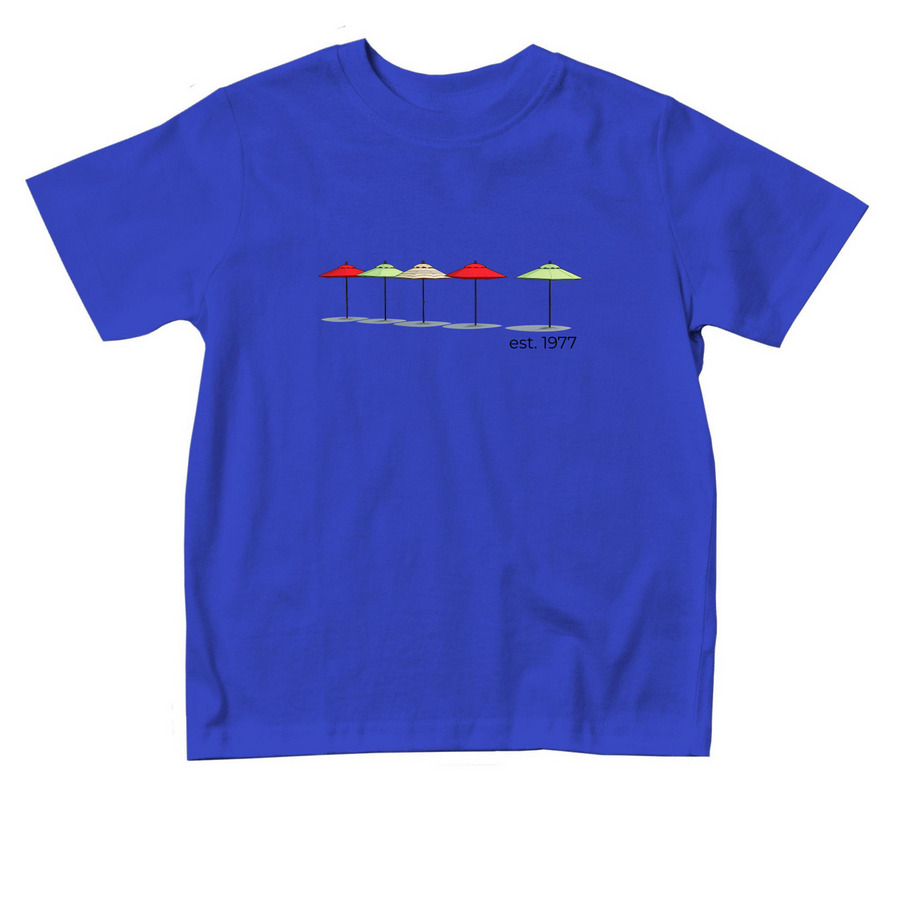 Toddler Tee Without Text on Back&nbsp;, a Royal Blue Toddler Tee